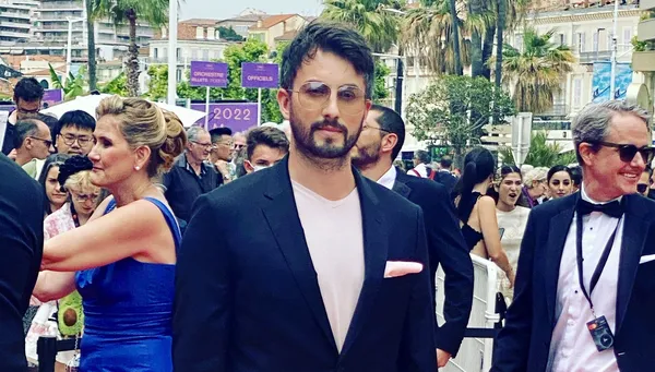Producer Oliver Ridge in Cannes