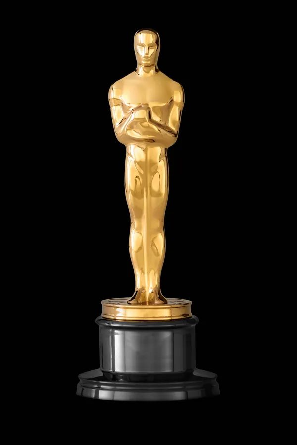An Oscar statuette