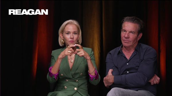 Reagan Stars Penelope Ann Miller and Dennis Quaid