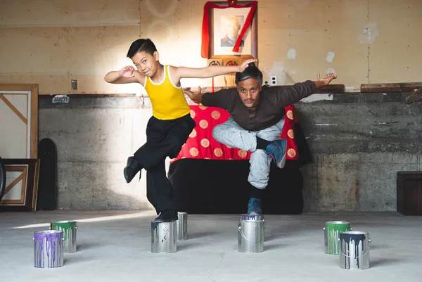 Joziah Lagonoy and Alain Uy in Paper Tigers
