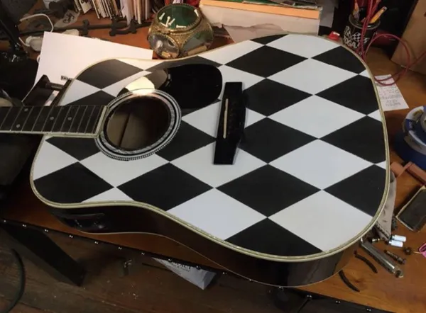 Cindy Hulej's Paterson guitar 2
