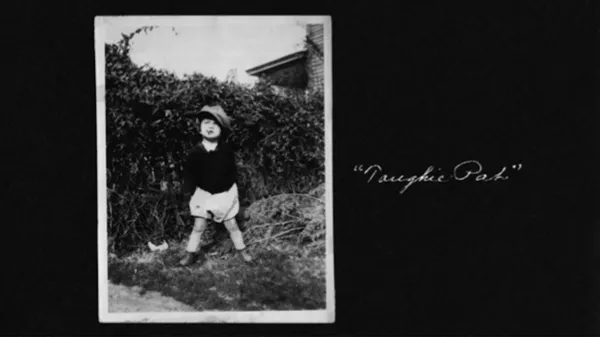 Patricia Highsmith as a child