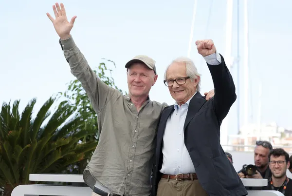 Paul Laverty and Ken Loach - Cannes 2023