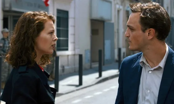 Paula Beer and Franz Rogowski in Transit
