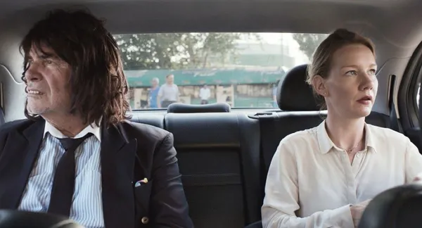 Peter Simonischek and Sandra Hüller in Toni Erdmann