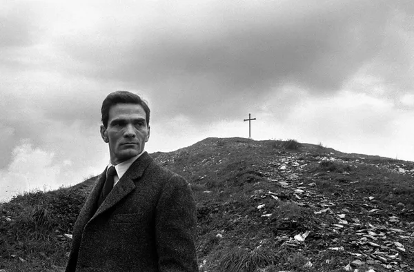 Pier Paolo Pasolini at the Monte dei Cocci, Rome