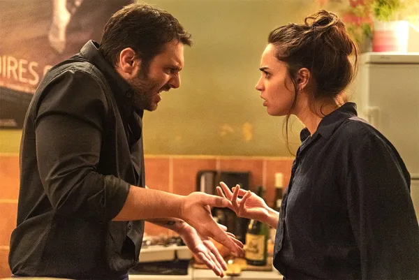 Pio Marmaï with Souheila Yacoub in Rise