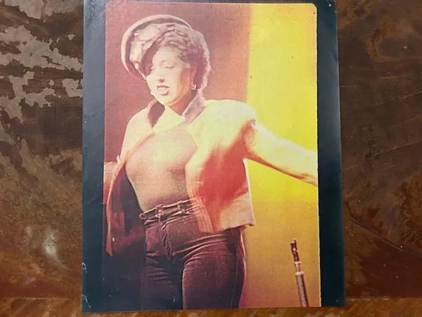 Poly Styrene performing with X-Ray Spex in London