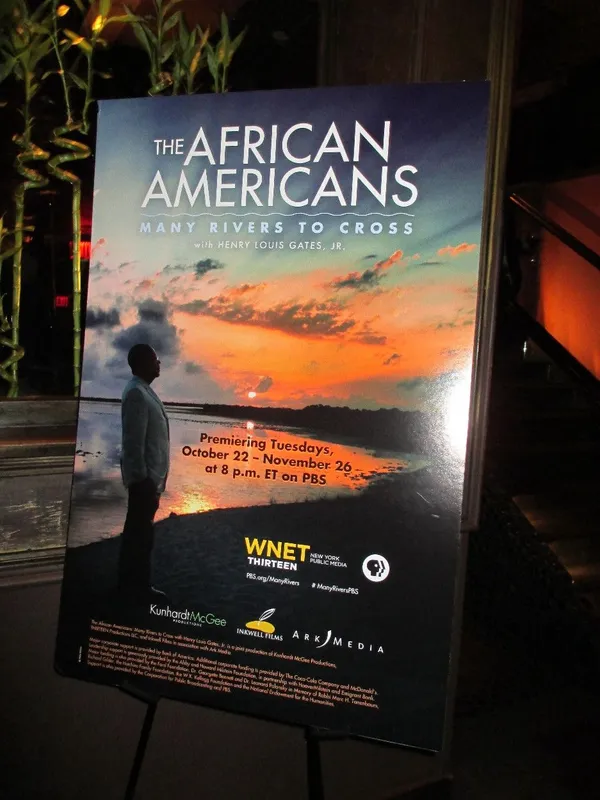 The African Americans: Many Rivers To Cross poster at TAO