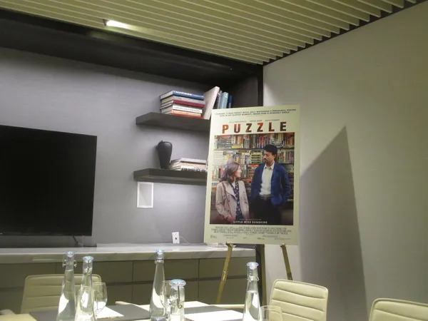 Puzzle Poster at the Langham Hotel 2