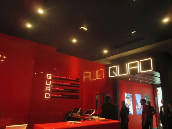 Quad Cinema lobby