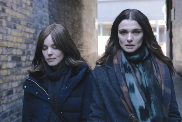 Rachel McAdams and Rachel Weisz in Disobedience