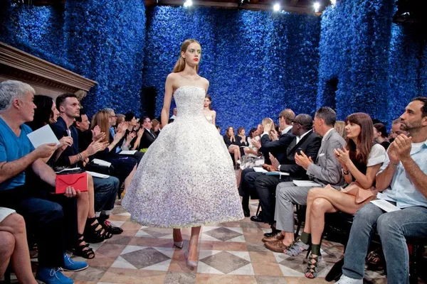 Dior on the runway
