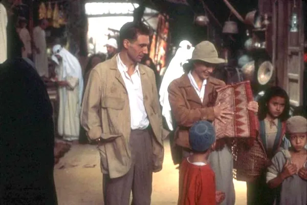Ralph Fiennes and Kristin Scott Thomas in The English Patient