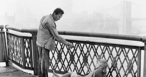 Ralph Meeker and Carroll Baker in Something Wild