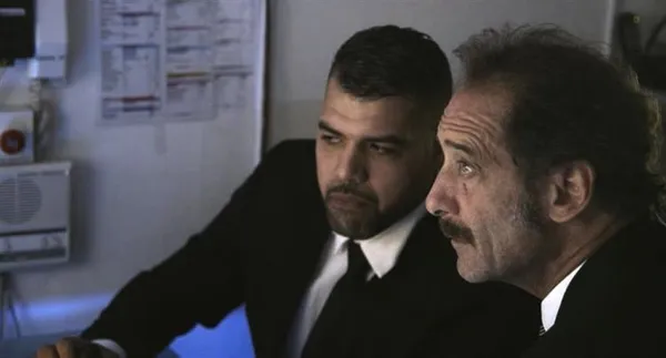 Vincent Lindon and Rami Kabteni in The Measure Of A Man