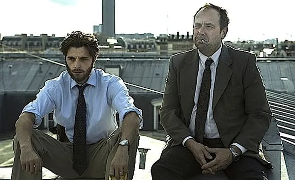Raphael Personnaz and Olivier Gourmet