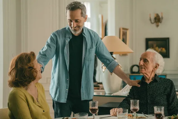 Régine Elmaleh, Gad Elmaleh and David Elmaleh