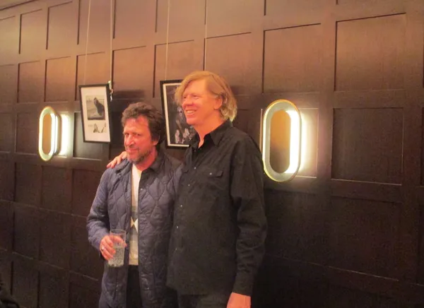 Richard Hell with Thurston Moore