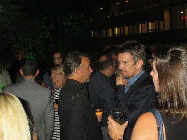 Richard Linklater with Ethan Hawke