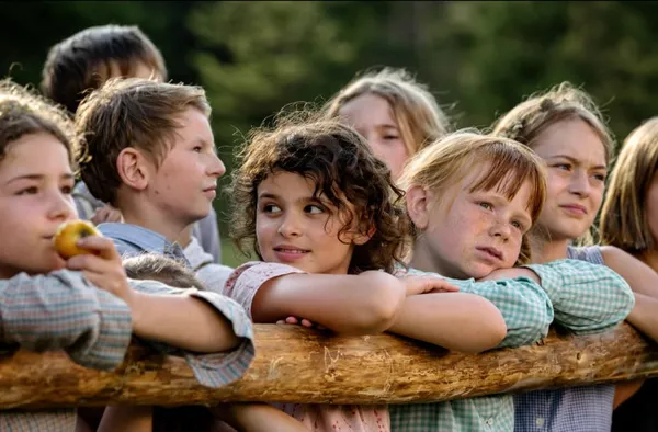 Children in When Hitler Stole Pink Rabbit
