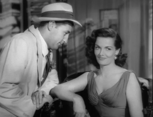 Robert Mitchum and Jane Russell in Macao