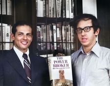 Robert Caro with Robert Gottlieb in 1974