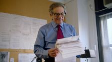 Robert Caro in his office