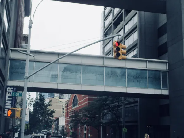 Robert Longo Hunter College Sky Bridges