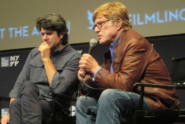 Robert Redford and JC Chandor