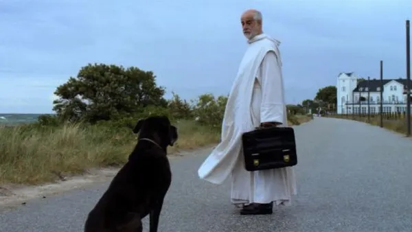 Rolf and Toni Servillo in The Confessions