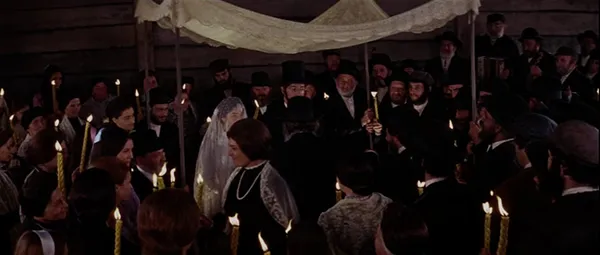 Rosalind Harris and Leonard Frey in Fiddler On The Roof
