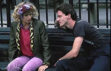 Roberta (Rosanna Arquette) with Dez (Aidan Quinn) in Desperately Seeking Susan