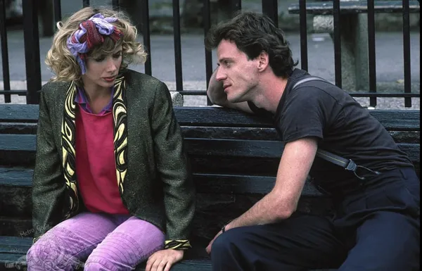 Rosanna Arquette with Aidan Quinn in Desperately Seeking Susan