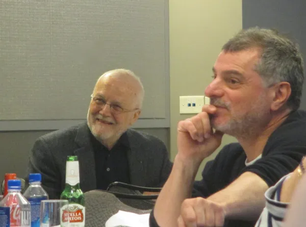 Russell Banks and Pierre Salvadori