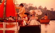 Ryan O'Neal and Marisa Berenson in Barry Lyndon