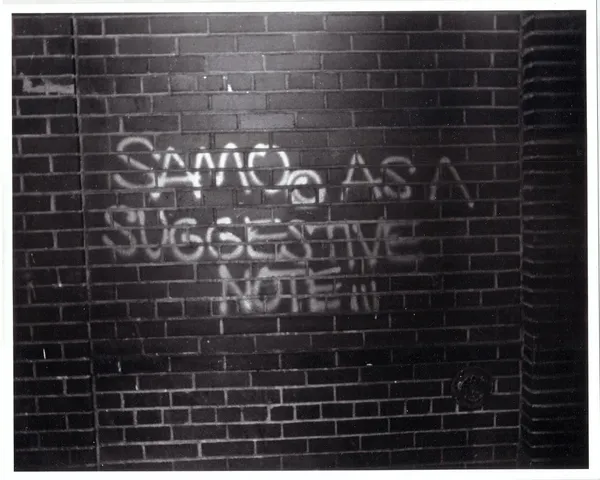 SAMO© AS A SUGGESTIVE NOTE III