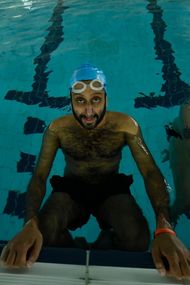 
                                Adeel Aktar in Swimming With Men - photo by Vertigo Releasing