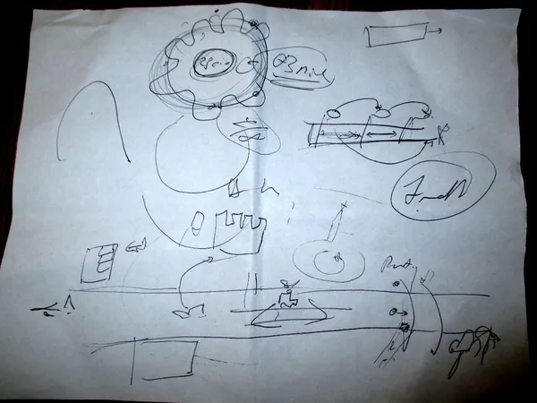 Sacro GRA drawing by Gianfranco Rosi