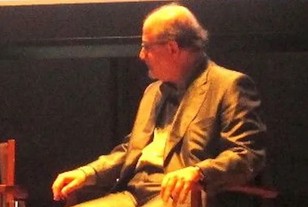 Salman Rushdie in New York