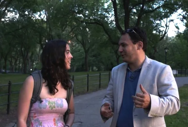 Brandon Polansky and Samantha Elisofon in Keep The Change 4