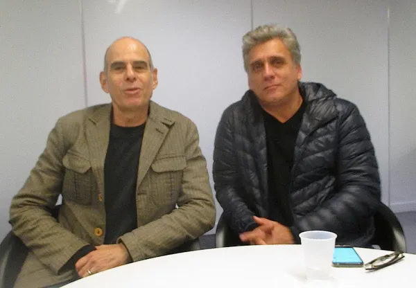 Samuel Maoz with Lior Ashkenazi