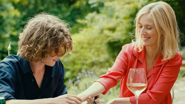 Samuel Kircher with Léa Drucker in Last Summer