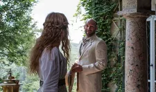 Michael Mayer on Nina (Saoirse Ronan) with Boris Trigorin (Corey Stoll): "We see that the little moment where it was good, innocent and pure was shattered so quickly back then."