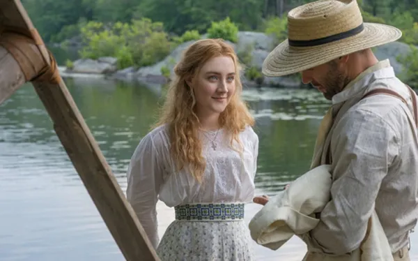 Saoirse Ronan and Corey Stoll in The Seagull