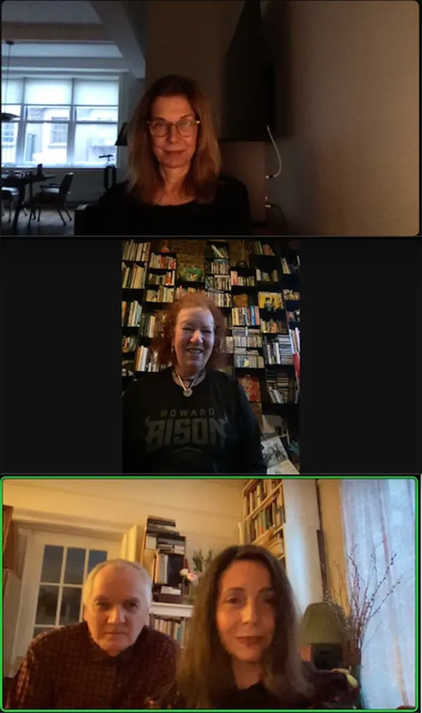 Sara Driver with Alexis Adler, Ed Bahlman and Anne-Katrin Titze