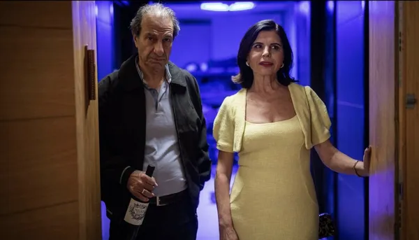 Rita Shukrun and Sasson Gabay in Karaoke