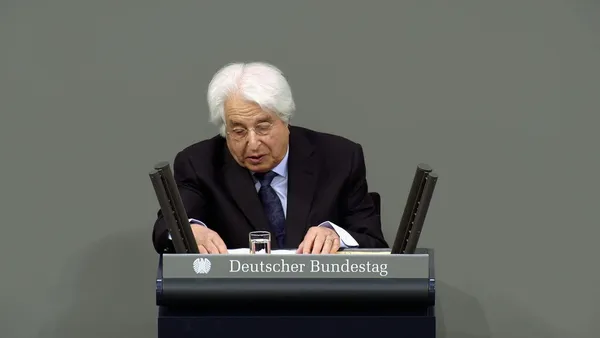 Saul Friedländer at the Deutscher Bundestag