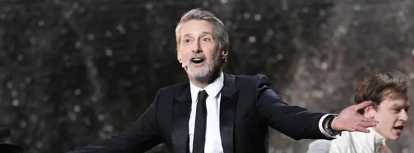 Antoine de Caunes at the Cesars