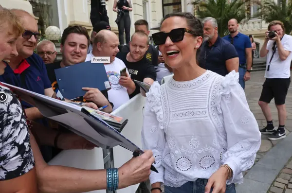 Alicia Vikander in Karlovy Vary
